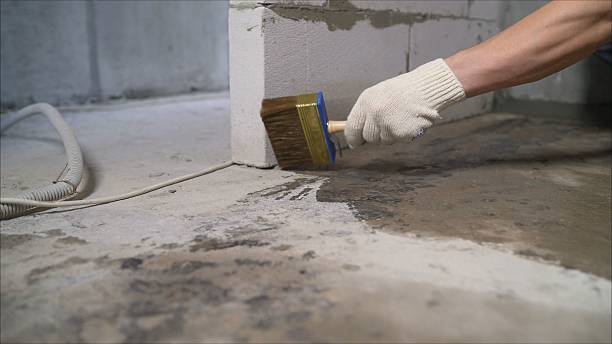 Crawl space vapor barrier installation in Wellington, OH